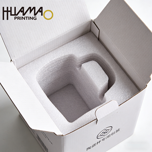 Huamao Printing Custom Corrugated Ceramic Mug Packaging <b>Box</b> with Foam Insert Shatterproof Shipping <b>Box</b> for Coffee Tea Cups - Product Image 1