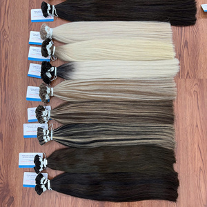 Extensión de cabello humano vietnamita I tip color piano calidad de lujo listo para enviar textura recta natural - Product Image 5