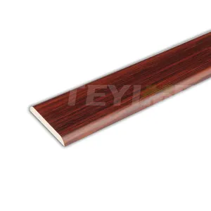 Construction Material Waterproof Pvc Vinyl Window Trim and Door Frame moulding