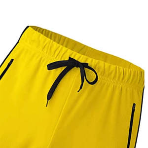 Pantalones Cortos Deportivos para Hombre, Más Vendidos, de Alta Calidad, Mezcla de Poliéster/Algodón, Diseño Sólido, Secado Rápido, Transpirables, con Cierre de Cordón - Product Image 6