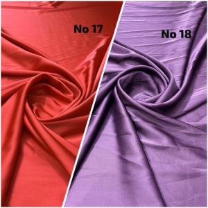 Tela de satén importada de primera calidad, tela suave, lisa y brillante para vestidos, vestidos, ropa de novia, decoración del hogar y moda de lujo - Product Image 2