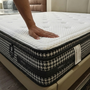 <span class=keywords><strong>Matelas</strong></span> à ressorts ensachés en tissu Ice, taille King, avec bord robuste, compressé et roulé en boîte, vente en gros - Product Image 2