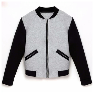 Blouson Bomber Léger en Polaire pour Femme 2026 – Style Court, Fermeture Éclair, Confortable, Élégant et Décontracté - Product Image 1