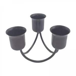 Les propriétés antirouille assurent la durabilité et la conception robuste assure la stabilité. Parfait pour les bougies pilier, - Product Image 2