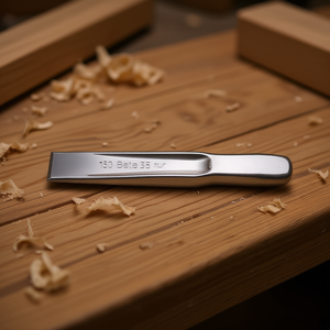 Scalpelli Piatti Scanalati Cromati per Lavorazione del Legno e Progetti di Intaglio - Product Image 3