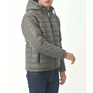 2025 Men's New Arrival Custom Logo Puffer Jacket - Lightweight Waterproof High-Quality <b>Bubble</b> <b>Coat</b> Winter Style - Product Image 3