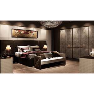San Marco XL Letto <b>Bed</b> Italian-Style Luxury <b>Queen</b> and King <b>Size</b> Soft <b>Bed</b> Tufted Upholstered Bedroom Furniture - Product Image 1