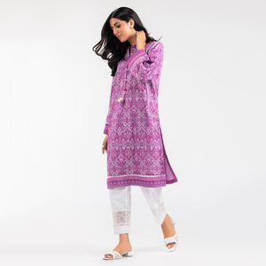 Kurtis pour femmes, nouvelle mode, design tendance, prix bas, 1 pièce, coton de haute qualité, manches longues, vêtements décontractés - Product Image 6