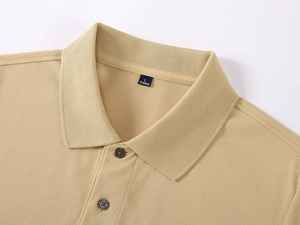 เสื้อโปโลแขนสั้นสำหรับผู้ชายเสื้อกอล์ฟออกแบบได้ตามต้องการฤดูร้อนน้ำหนักเบา - Product Image 5