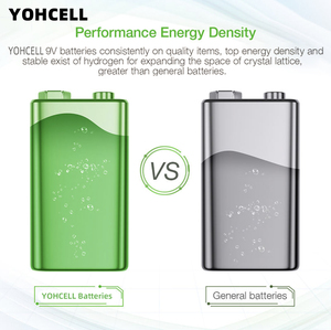 <span class=keywords><strong>4</strong></span> gói yohcell 9 <span class=keywords><strong>volt</strong></span> pin có thể sạc lại pin 600mAh pin <span class=keywords><strong>Lithium</strong></span> Ion - Product Image 4
