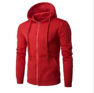 Sudaderas con Capucha Casuales, 100% Algodón, Color Sólido, Transpirables, con Bolsillo, Corte Regular, para Hombre, Invierno, Servicio OEM, Lisas - Product Image 1