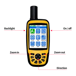 Harga pabrik Maskura handheld RTK GPS untuk navigasi luar ruangan GPS genggam akurasi tinggi dengan penerima GNSS