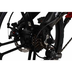 Vélo pliable électrique Minal CT600 20 avec batterie au lithium 36V intégrée moteur de moyeu arrière à 7 vitesses en acier et cadre en fibre de carbone - Product Image 5