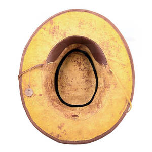 Chapeaux en cuir avec approvisionnement direct d'usine Vente en ligne Chapeaux en cuir personnalisés Chapeaux en cuir de dernière conception - Product Image 2