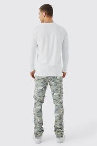 Pantalones Cargo para hombre de tamaño adulto Pantalones y pantalones Cargo para hombre lavados de algodón 100% para exteriores a precios mayoristas - Product Image 5