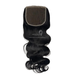 Perruques en cheveux humains, fermeture, couleur naturelle, vague, dentelle, cheveux vierges vietnamiens, prix de gros, produit de beauté pour femmes 2026 - Product Image 1