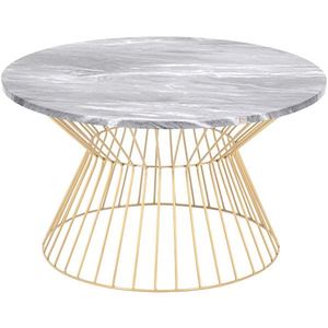 Mesa de centro de decoración de restaurante de Hotel, nuevo diseño, acabado dorado, mesa de centro de último diseño con mesa personalizada superior - Product Image 2