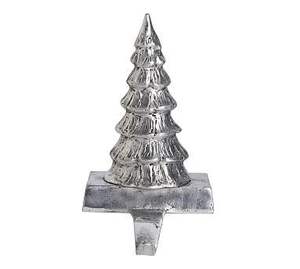 Metal <b>Christmas</b> <b>stocking</b> holder decorative stand for fireplace mantel holiday decoration hanging hook sturdy design - Product Image 6
