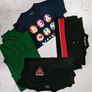 เสื้อยืดคอกลมสำหรับผู้ชายเสื้อ180GSM แขนสั้นสีพื้นชั้นหนึ่ง - Product Image 4