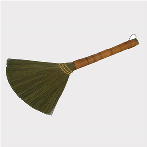 Ensemble de balai de jardin direct d'usine avec manche court et long bâton en bois fabriqué à la main et pelle à poussière échantillon gratuit disponible - Product Image 2