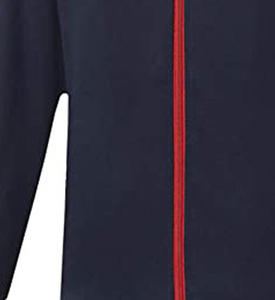 Men's <b>Slim</b> Fit Two-Piece Jogging Tracksuit Lightweight Polyester/Cotton Full Zipper with Custom Logo Winter Comfortable - Product Image 5