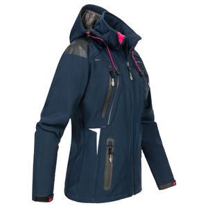 Chaqueta Softshell de Invierno para Mujer, Estilo Urbano, con Cremallera, Transpirable, Resistente al Viento, Gruesa, 2026 - Product Image 4