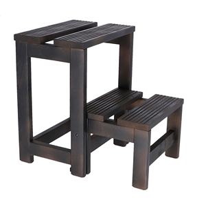 WELL HOME เก้าอี้บันไดไม้ 2 ขั้น รุ่นเวงเก้ 32x23x40 ซม. เฟอร์นิเจอร์ในบ้าน - Product Image 6