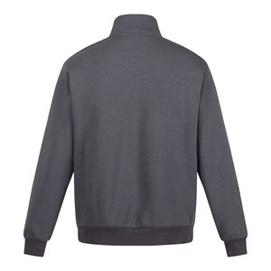 Sudaderas de algodón 100% informales para hombre, sudaderas con capucha pesadas de invierno con cremallera de cuarto bordada, impresión Digital de alta calidad - Product Image 6