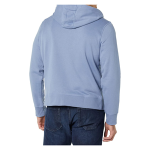 High Quality Men's 100% Cotton Fleece Pullover Zipper Hoodie Breathable Comfortable Winter <b>Clothing</b> Full Zipper Hoodie - Product Image 3