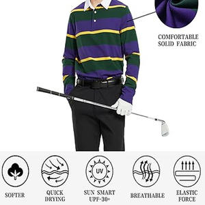 Polo de negocios para hombre, Polo cruzado de comercio internacional, cuello vuelto, ajustado, manga corta, sólido, Polos para hombre, vestido deportivo - Product Image 6