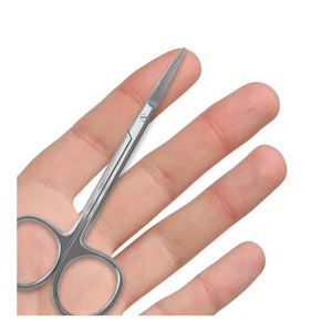 Jeu d'instruments chirurgicaux manuels Ciseaux à iris en acier inoxydable de 3.5 à 5 pouces (8.9 cm à 12 cm) droits - Product Image 4