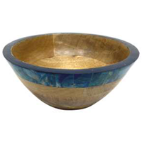 Nouveau design 2025 – Bol de service et de mélange unique en bois d'acacia, artisanat indien personnalisé, écologique, compatible lave-vaisselle, haute qualité