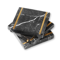 Ensembles de sous-verres en onyx naturel faits à la main de luxe 2025 – Qualité supérieure, écologiques, élégants, décoratifs, avec logo personnalisé, modernes