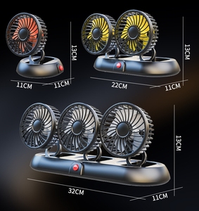 Accesorios de ventilador de camión de coche de refrigeración de verano de 12/24V para Volvo/Toyota/BMW/DAF/Tesla todos <span class=keywords><strong>los</strong></span> modelos, incluido Accord-Model S - Product Image 6