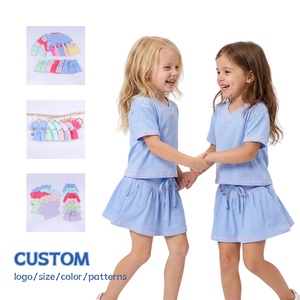 Ensemble Jupe et Haut Personnalisé pour Filles, Séchage Rapide, Tissu Respirant avec Poches pour l'École, le Sport et les Cours de Danse - Product Image 1