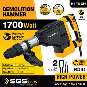 SGGSPlus Martillo de demolición 1700W / SDS Max - Product Image 2