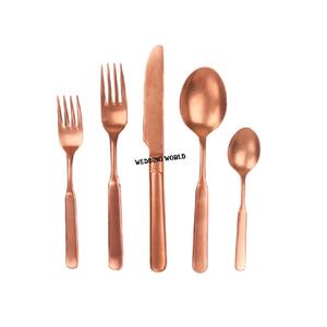 Nouveau concepteur de couverts en métal de cuivre et couverts faits à la main élégants vente chaude et couverts en métal en gros de conception classique - Product Image 1