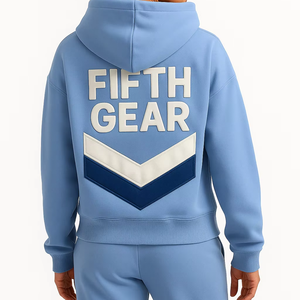 Ensemble de survêtement à logo personnalisé Sweat à capuche surdimensionné et joggers Streetwear Ensemble deux pièces Hommes Femmes Vêtements de sport d'hiver unisexe OEM - Product Image 2