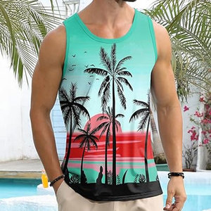 เสื้อกล้ามโชว์กล้ามแขนกุดลำลองสำหรับผู้ชาย, เสื้อกล้ามสำหรับเล่นฟิตเนสถักนิตติ้ง - Product Image 5