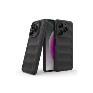 เน็ตซี่ 11 โปรเคสซิลิโคน TPU ป้องกันลายนิ้วมือสำหรับเทคโน สปาร์ค 20 โปร 4 จีฝาหลังดีไซน์กลวงแบบยืดหยุ่น - Product Image 3