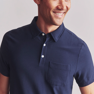 Polo pour homme à séchage rapide, évacuation de l'humidité, 92 % polyester, 8 % élasthanne, manches courtes, T-shirt de golf décontracté, tricot uni pour l'entraînement - Product Image 4