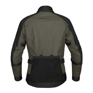 Chaqueta de moto de verano/invierno para hombre, impermeable, a prueba de viento, negra, verde, forro textil, protección de talla grande, transpirable de secado rápido - Product Image 2