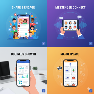 Quản Lý Chiến dịch quảng cáo <span class=keywords><strong>Facebook</strong></span> chuyên nghiệp các chuyên gia tiếp thị kỹ thuật số lành nghề cung cấp dịch vụ quảng cáo đáng tin cậy - Product Image 1