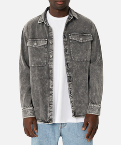 Trending Zipper Modern Wear Winter Special <b>Denim</b> Leather Shirt <b>Jacket</b> Fashiobnable Modern Fit Winter Casualwear Stylish <b>Jacket</b> - Product Image 1