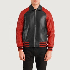 เสื้อแจ็กเก็ตมีตัวแทนมหาวิทยาลัย Ovo Yale เสื้อแจ็กเก็ต100% ผ้าฝ้ายปักลายสำหรับนักศึกษาเสื้อแจ็คเก็ตบอมเบอร์กันน้ำใส่ด้านหน้า - Product Image 3