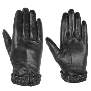 Gants d'hiver tendance en cuir véritable personnalisables, robustes, doux, respirants et écologiques, pour l'extérieur – Vente chaude - Product Image 1