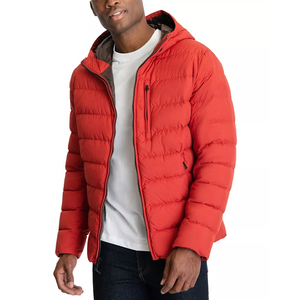 Wholesale Men's Stylish Puffer Jacket for <b>Winter</b> Casual Outdoor Wear with Stand Collar Customizable Hoodie - Product Image 6