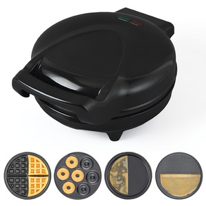 Mini Waflera Eléctrica <span class=keywords><strong>Económica</strong></span> de 700W, Duradera, Antiadherente, con Calentamiento de Doble Cara, Control Mecánico y Cable Integrado - Product Image 2