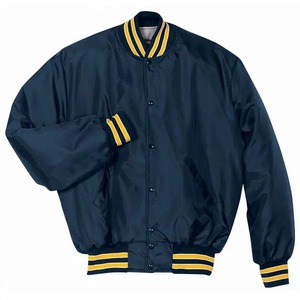 Custom logo Streetwear High Quality Embroidery Varisty <b>Jacket</b> Winter Fleece Leather <b>Bomber</b> Letterman <b>Varsity</b> <b>Jacket</b> for <b>Men</b> - Product Image 4