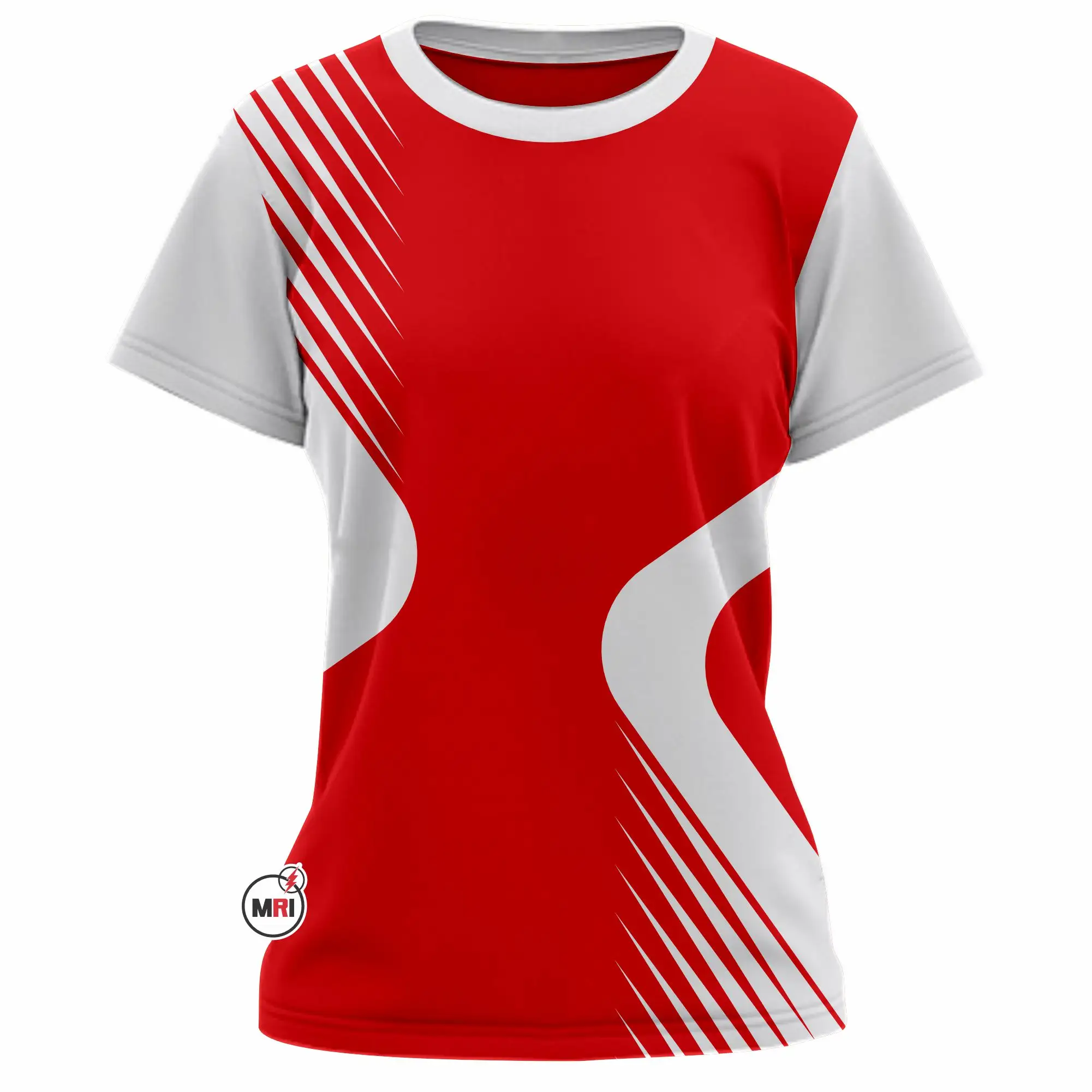 2023 Customized Wholesale Summer Cheap Price Women T Shirts RED WHITE BLACK Manufactured In Pakistan